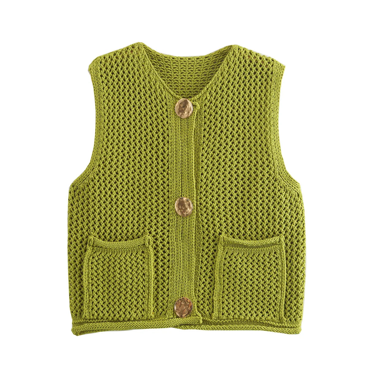 Disamer Sleeveless Sweater Vest